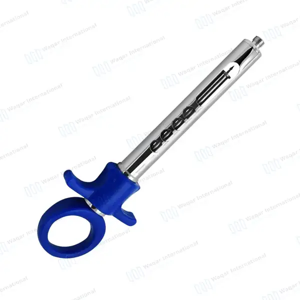 Dental Anesthetic Self Aspirating Syringe 1.8ml Auto Passive Blue Plastic Handle - surgical instruments manufactured by Waqar International, Sialkot - view 7