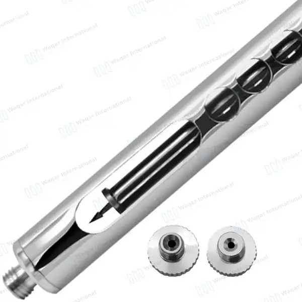 Dental Anesthetic Self Aspirating Syringe 1.8ml Auto Passive Pink Plastic Handle - surgical instruments manufactured by Waqar International, Sialkot - view 5