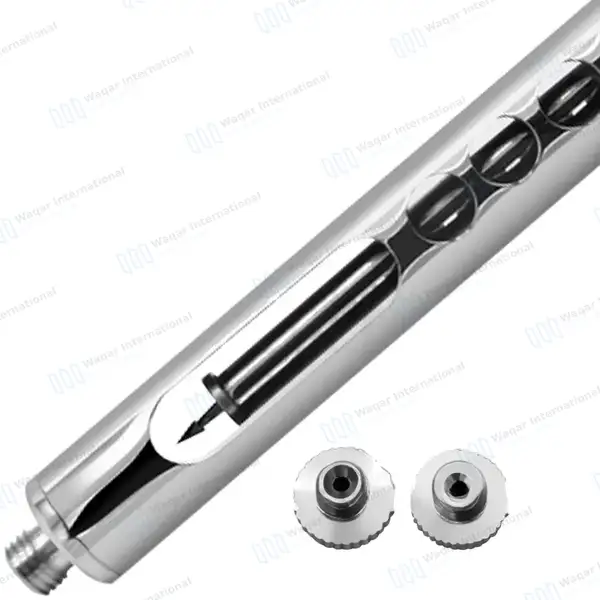 Dental Anesthetic Self Aspirating Syringe 1.8ml Auto Passive Green Plastic Handle - surgical instruments manufactured by Waqar International, Sialkot - view 5