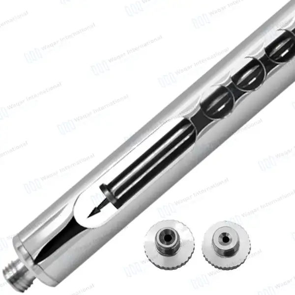 Dental Self Aspirating Syringe 1.8ml Auto Passive Purple Plastic Handle - surgical instruments manufactured by Waqar International, Sialkot - view 5