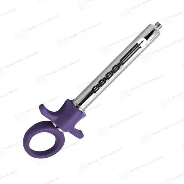 Dental Self Aspirating Syringe 1.8ml Auto Passive Purple Plastic Handle - surgical instruments manufactured by Waqar International, Sialkot - view 7