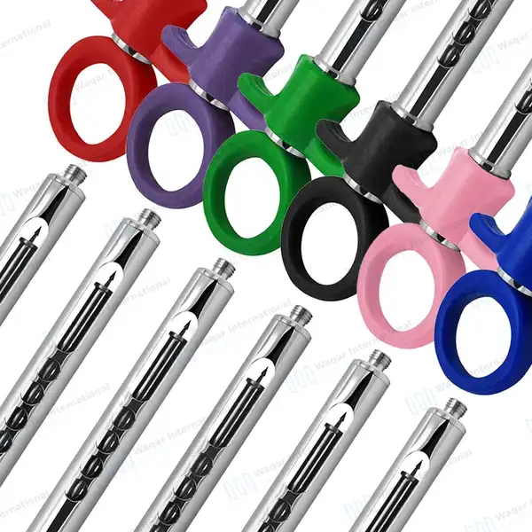 6 Pcs Self Aspirating Dental Anesthetic Syringe 1.8mL with Plastic Handle - surgical instruments manufactured by Waqar International, Sialkot - view 5