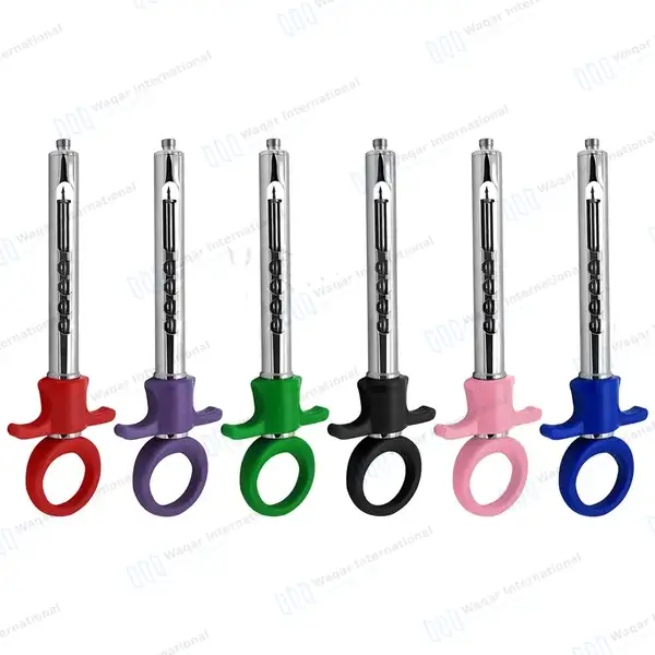 6 Pcs Self Aspirating Dental Anesthetic Syringe 1.8mL with Plastic Handle - surgical instruments manufactured by Waqar International, Sialkot - view 6
