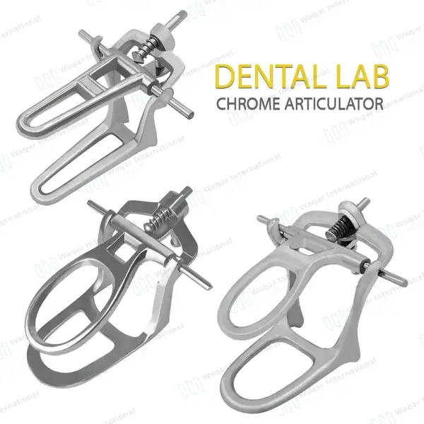 3 Dental Articulator High Arch, Low Arch, & Crown & Bridge - surgical instruments manufactured by Waqar International, Sialkot - view 5