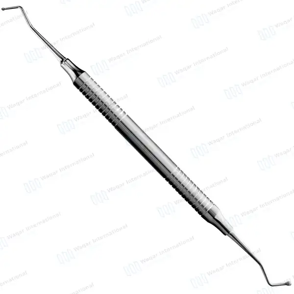 Ball Burnisher Double Ended 1mm-2mm Tips Hollow Handle - dental instruments manufactured by Waqar International, Sialkot - view 2