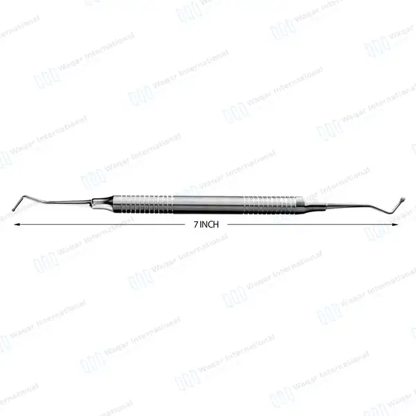 Ball Burnisher Double Ended 1mm-2mm Tips Hollow Handle - dental instruments manufactured by Waqar International, Sialkot - view 3