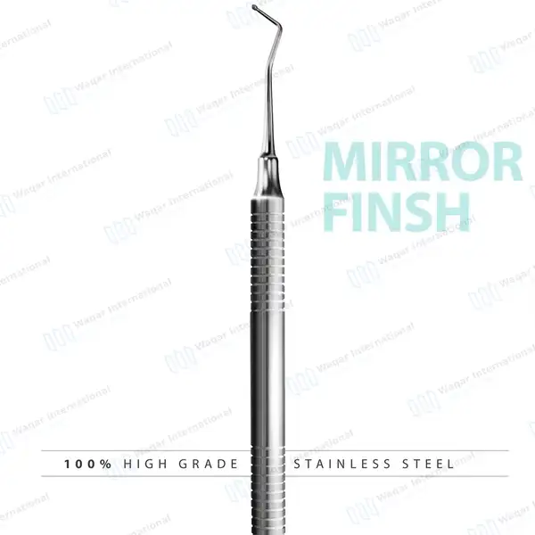 Ball Burnisher Double Ended 1mm-2mm Tips Hollow Handle - dental instruments manufactured by Waqar International, Sialkot - view 5
