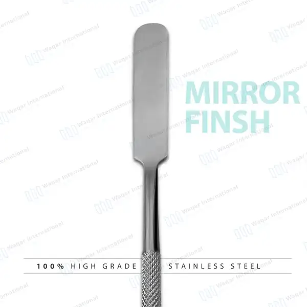 Weston #3 Wax Spatula – Double Ended - dental instruments manufactured by Waqar International, Sialkot - view 5