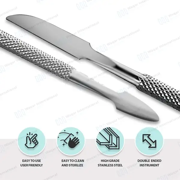 9 Pcs Wax Carver Set – Double Ended - dental instruments manufactured by Waqar International, Sialkot - view 6