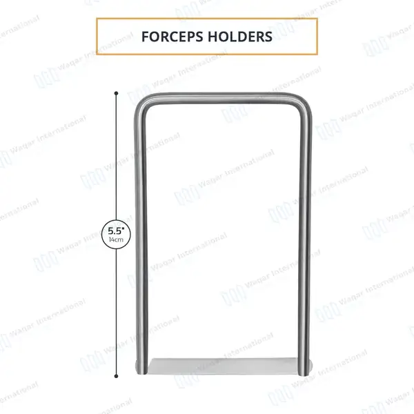 Forceps Holder 5.5″ with Hook Lock - surgical instruments manufactured by Waqar International, Sialkot - view 2