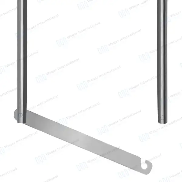 Forceps Holder 12″ with Hook Lock - surgical instruments manufactured by Waqar International, Sialkot - view 4