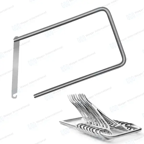 Forceps Holder 12″ with Hook Lock - surgical instruments manufactured by Waqar International, Sialkot - view 7