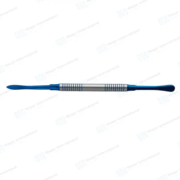Molt Periosteal #M9 Elevator Blue Tips Hollow Handle - surgical instruments manufactured by Waqar International, Sialkot - view 3