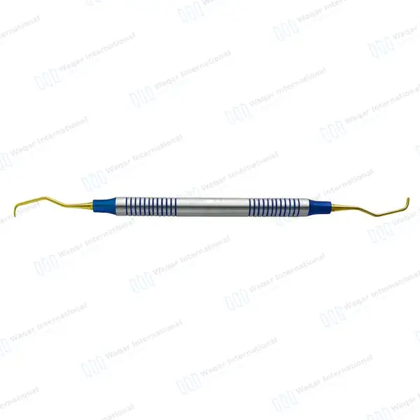 Gracey Curette 1/2 Gold Tips Double Ended - surgical instruments manufactured by Waqar International, Sialkot - view 3