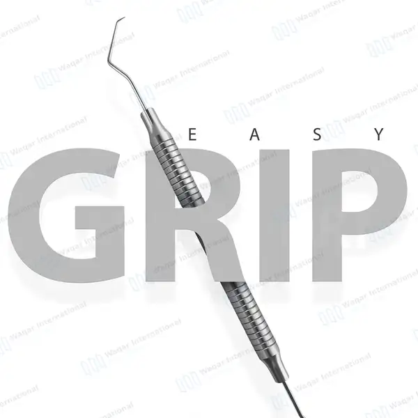 Explorer Probe #5 Double Ended Hollow Handle - surgical instruments manufactured by Waqar International, Sialkot - view 6