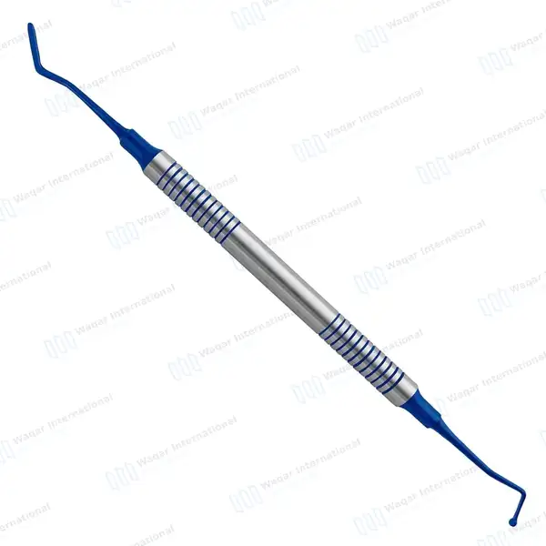 Composite Filling Instrument Flat Ball Burnisher 1.5mm-2mm Blue Tip - surgical instruments manufactured by Waqar International, Sialkot - view 2
