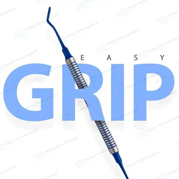 Composite Filling Instrument Flat Ball Burnisher 1.5mm-2mm Blue Tip - surgical instruments manufactured by Waqar International, Sialkot - view 6