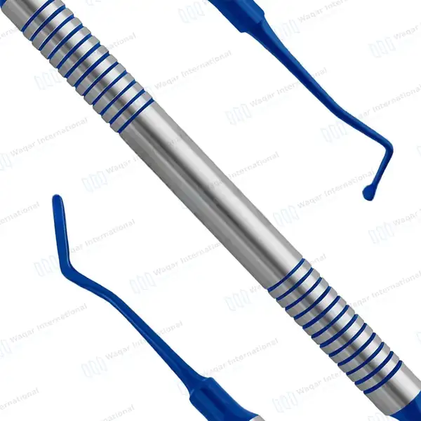 Composite Filling Instrument Flat Ball Burnisher 1.5mm-2mm Blue Tip - surgical instruments manufactured by Waqar International, Sialkot - view 7