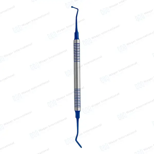 Composite Filling Instrument Flat Ball Burnisher 1.5mm-2mm Blue Tip - surgical instruments manufactured by Waqar International, Sialkot - view 8