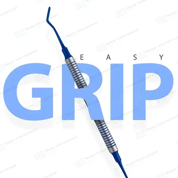 Composite Filling Instrument Flat Ball Burnisher 2mm-2.5mm Blue Tip - surgical instruments manufactured by Waqar International, Sialkot - view 6