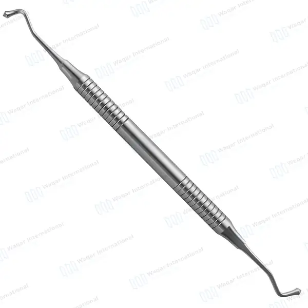 Acorn Burnisher #21B Double Ended Hollow Handle - dental instruments manufactured by Waqar International, Sialkot - view 2
