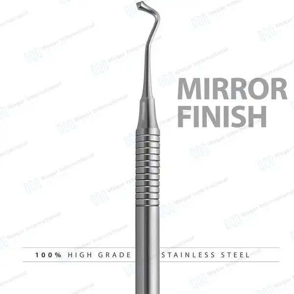 Acorn Burnisher #21B Double Ended Hollow Handle - dental instruments manufactured by Waqar International, Sialkot - view 5