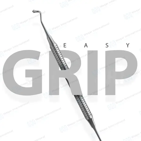 Acorn Burnisher #21B Double Ended Hollow Handle - dental instruments manufactured by Waqar International, Sialkot - view 6