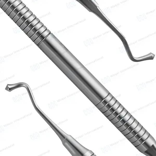 Acorn Burnisher #21B Double Ended Hollow Handle - dental instruments manufactured by Waqar International, Sialkot - view 7