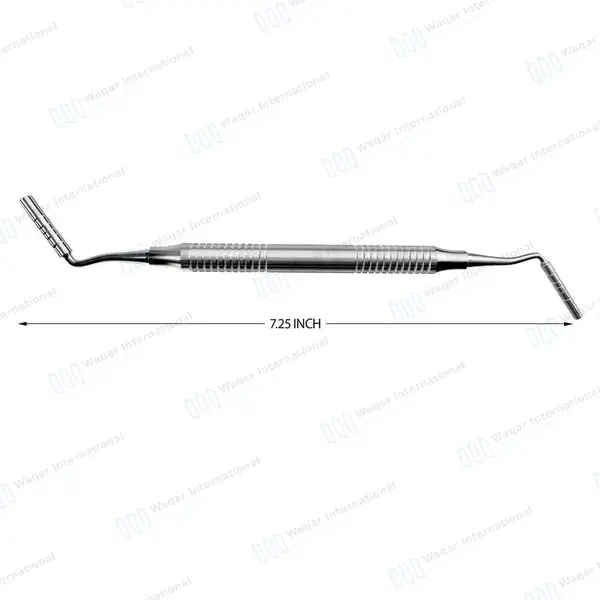 Grisdale Bone Condenser Plugger 3.3mm-4mm Double Ended - dental instruments manufactured by Waqar International, Sialkot - view 3