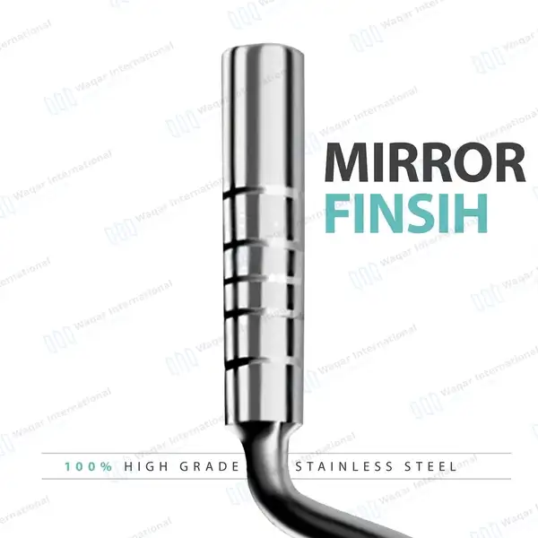 Grisdale Bone Condenser Plugger 3.3mm-4mm Double Ended - dental instruments manufactured by Waqar International, Sialkot - view 5
