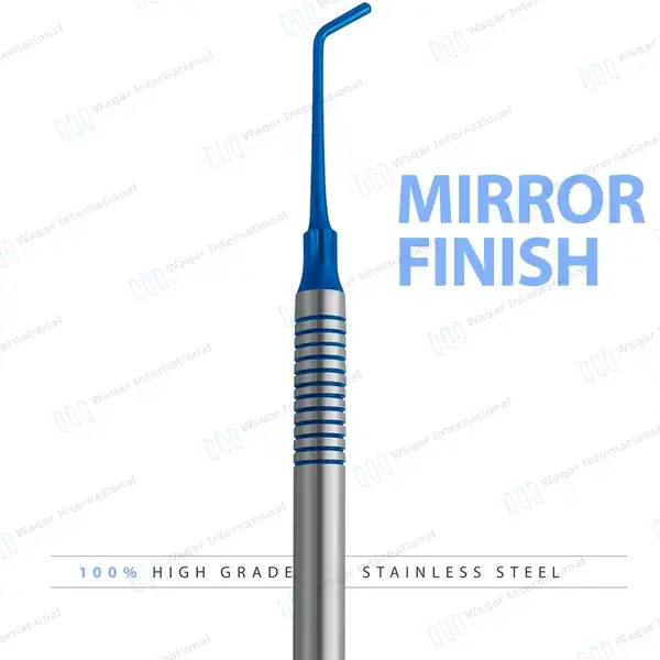 Ladmore #3 Blue Tips with Blue & Silver Color Hollow Handle - surgical instruments manufactured by Waqar International, Sialkot - view 5