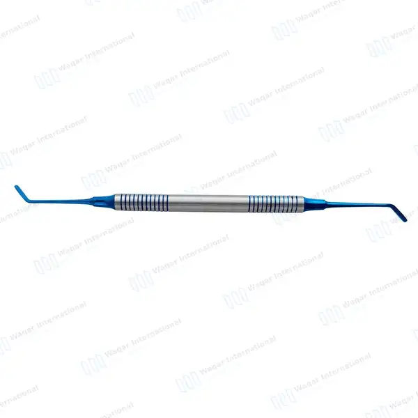 Plastic Filling #5 Blue Tips with Blue & Silver Hollow Handle - surgical instruments manufactured by Waqar International, Sialkot - view 3
