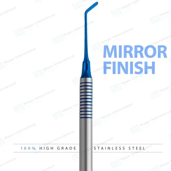 Plastic Filling #5 Blue Tips with Blue & Silver Hollow Handle - surgical instruments manufactured by Waqar International, Sialkot - view 5