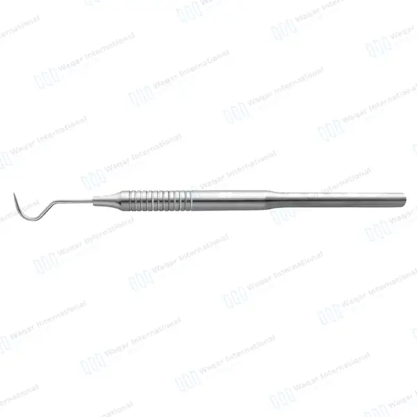 Explorer Probe #23 Single Ended Hollow Handle - surgical instruments manufactured by Waqar International, Sialkot - view 3