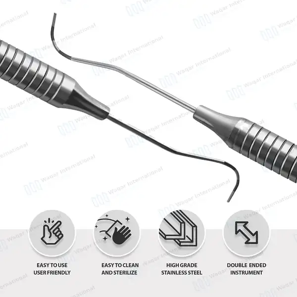 Nabers Probe #Q-2N Color-Coated Marking 3,6,9,12 Hollow Handle - surgical instruments manufactured by Waqar International, Sialkot - view 4