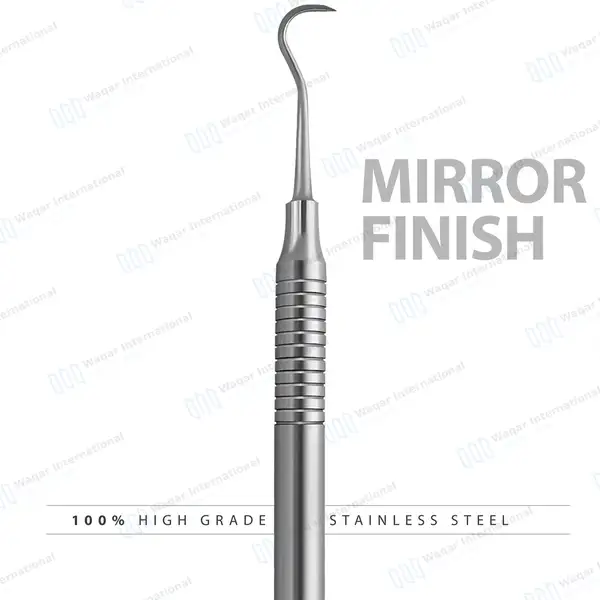 Nabers Probe #Q-2N Color-Coated Marking 3,6,9,12 Hollow Handle - surgical instruments manufactured by Waqar International, Sialkot - view 5