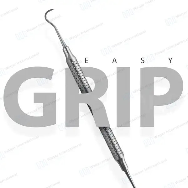 Nabers Probe #Q-2N Color-Coated Marking 3,6,9,12 Hollow Handle - surgical instruments manufactured by Waqar International, Sialkot - view 6