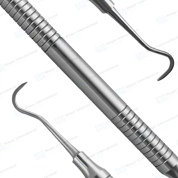 Nabers Probe #Q-2N Color-Coated Marking 3,6,9,12 Hollow Handle - surgical instruments manufactured by Waqar International, Sialkot - view 7
