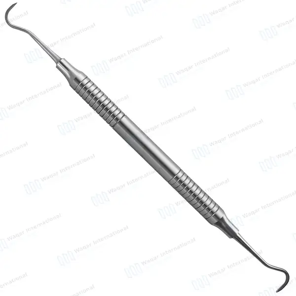 Sickle Scaler H6/H7 Anterior Double Ended Hollow Handle - surgical instruments manufactured by Waqar International, Sialkot - view 2