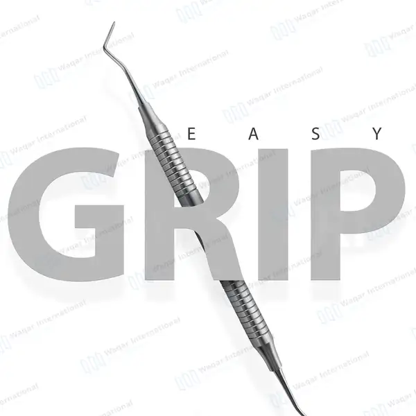 Ball Burnisher / Flat Spatula Tip Plastic Filling Instrument 1.5-2mm Silver - surgical instruments manufactured by Waqar International, Sialkot - view 6