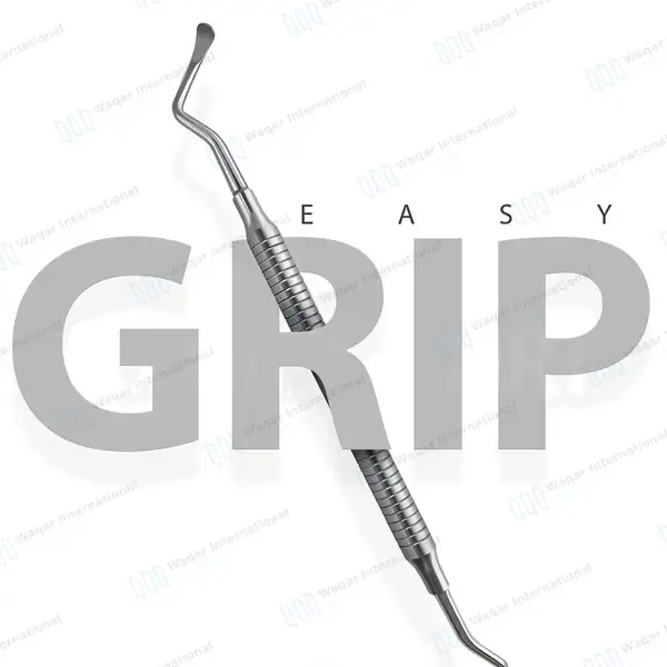 Lucas Bone Curette #86 Double Ended Spoon Tips – Hollow - surgical instruments manufactured by Waqar International, Sialkot - view 6