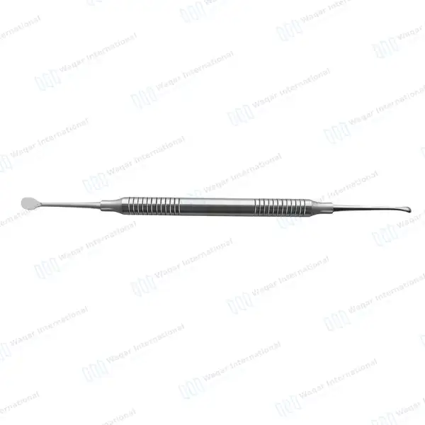 Molt Bone Curette #2/4 Double Ended Hollow Handle - dental instruments manufactured by Waqar International, Sialkot - view 3