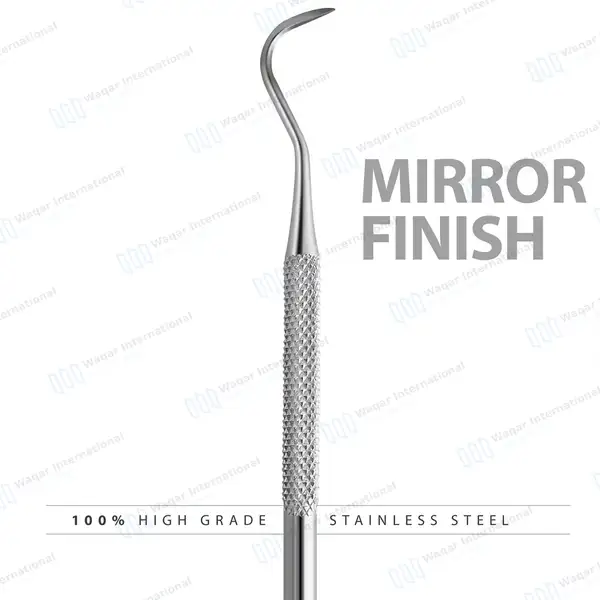 U-15 Towner Scaler Single Ended - surgical instruments manufactured by Waqar International, Sialkot - view 5