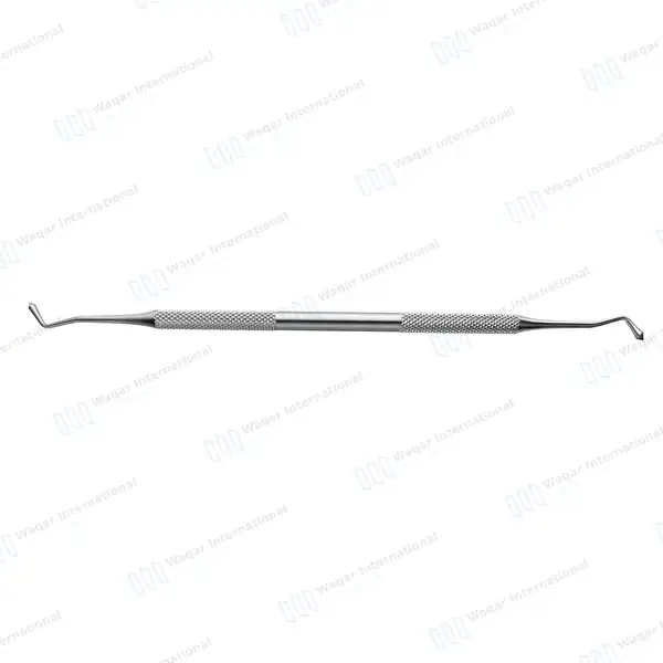 Burnisher #21 Double Ended Solid Handle - dental instruments manufactured by Waqar International, Sialkot - view 3