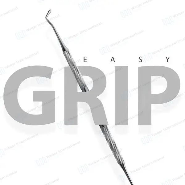 Burnisher #21 Double Ended Solid Handle - dental instruments manufactured by Waqar International, Sialkot - view 6