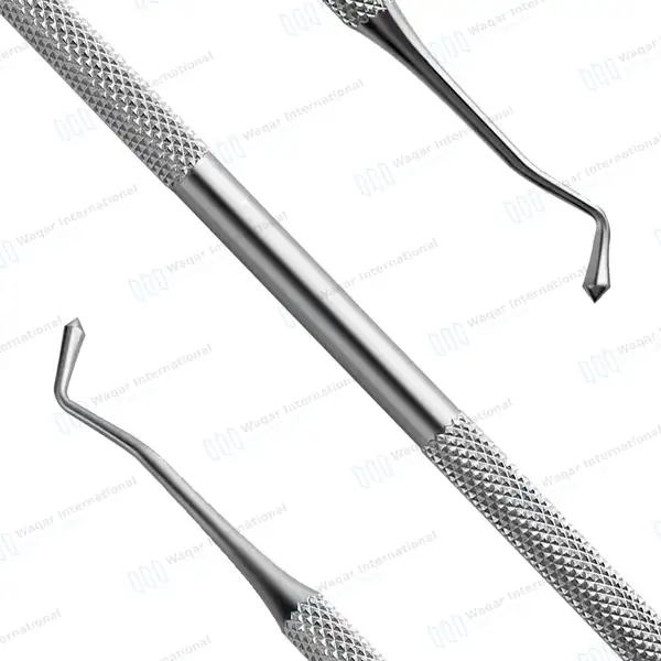 Burnisher #21 Double Ended Solid Handle - dental instruments manufactured by Waqar International, Sialkot - view 7