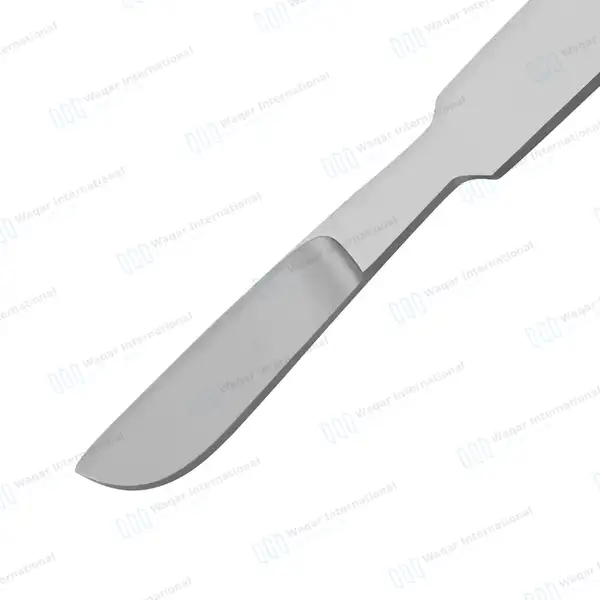 Dissecting Scalpel Knife 6″ – Fixed Blade - surgical instruments manufactured by Waqar International, Sialkot - view 2