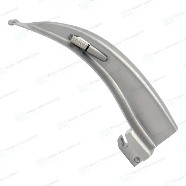 Macintosh Conventional Laryngoscope Blade #5 - surgical instruments manufactured by Waqar International, Sialkot - view 2