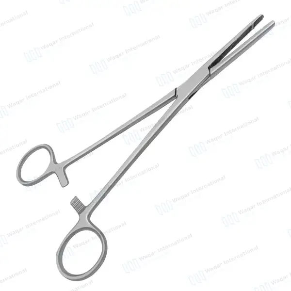 Heaney Hysterectomy Forceps 8.25″ Single Tooth Straight Jaws - surgical instruments manufactured by Waqar International, Sialkot - view 5