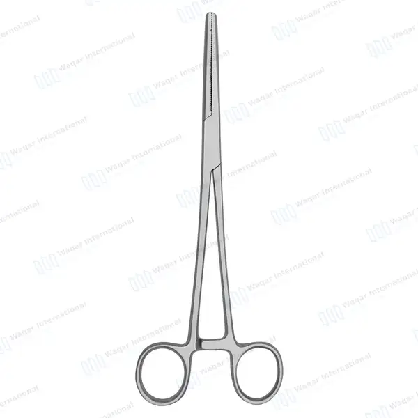 Heaney Hysterectomy Forceps 8.25″ Single Tooth Straight Jaws - surgical instruments manufactured by Waqar International, Sialkot - view 7